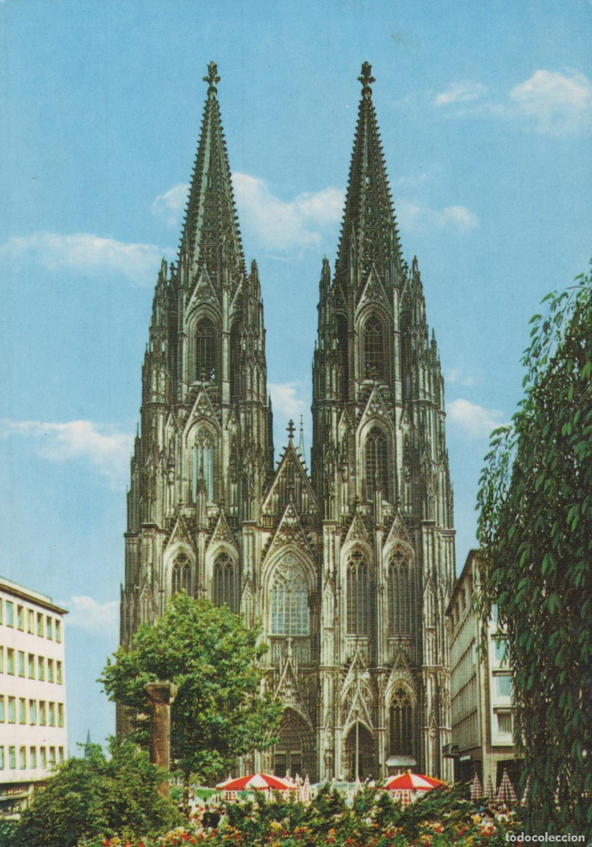 Cartes Postales: Germany Cologne Cathedral Gothic Architecture Church Spire Towers *YAT140