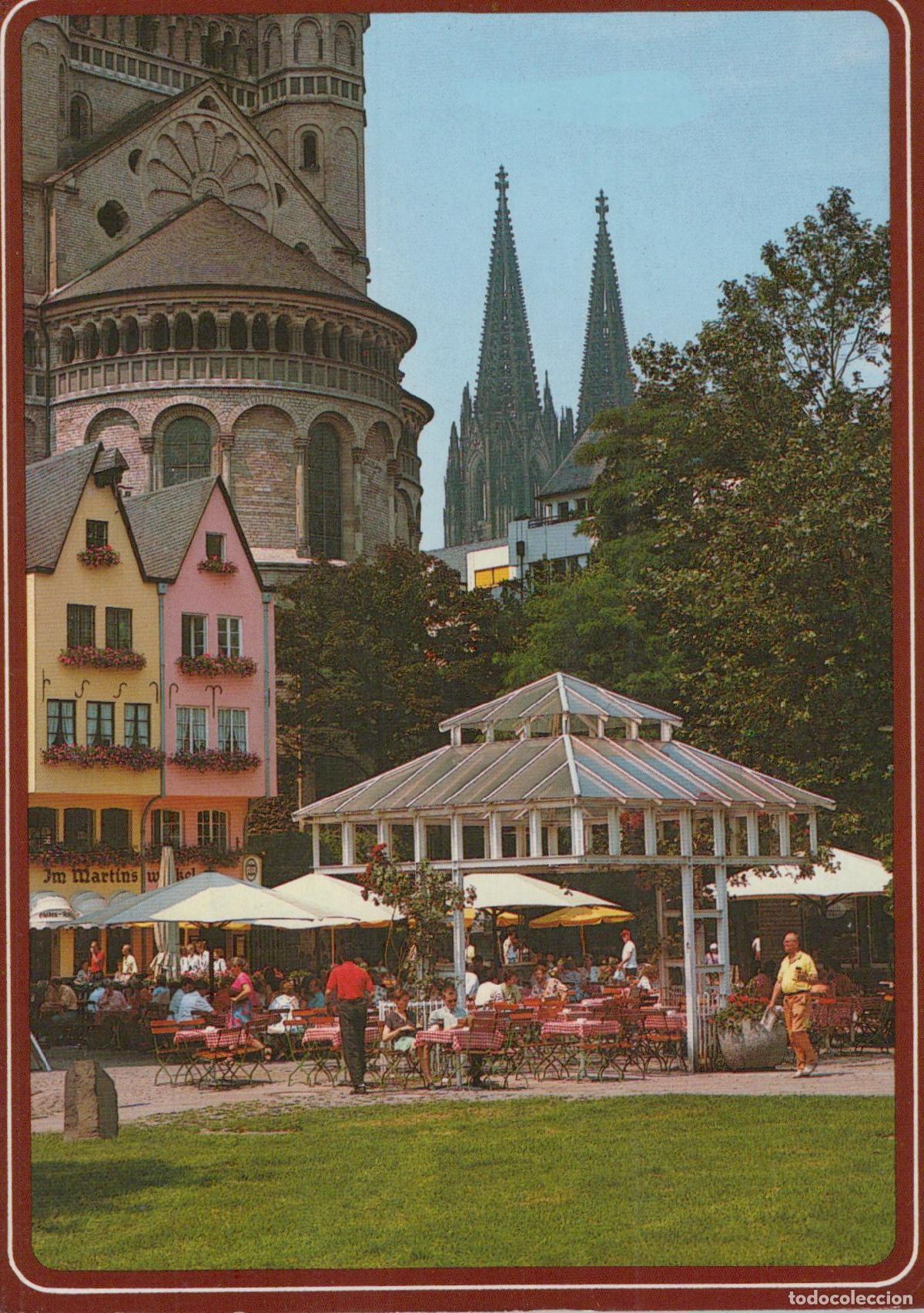Postcards: Germany Koeln Fischmarkt Cathedral View *YAT145