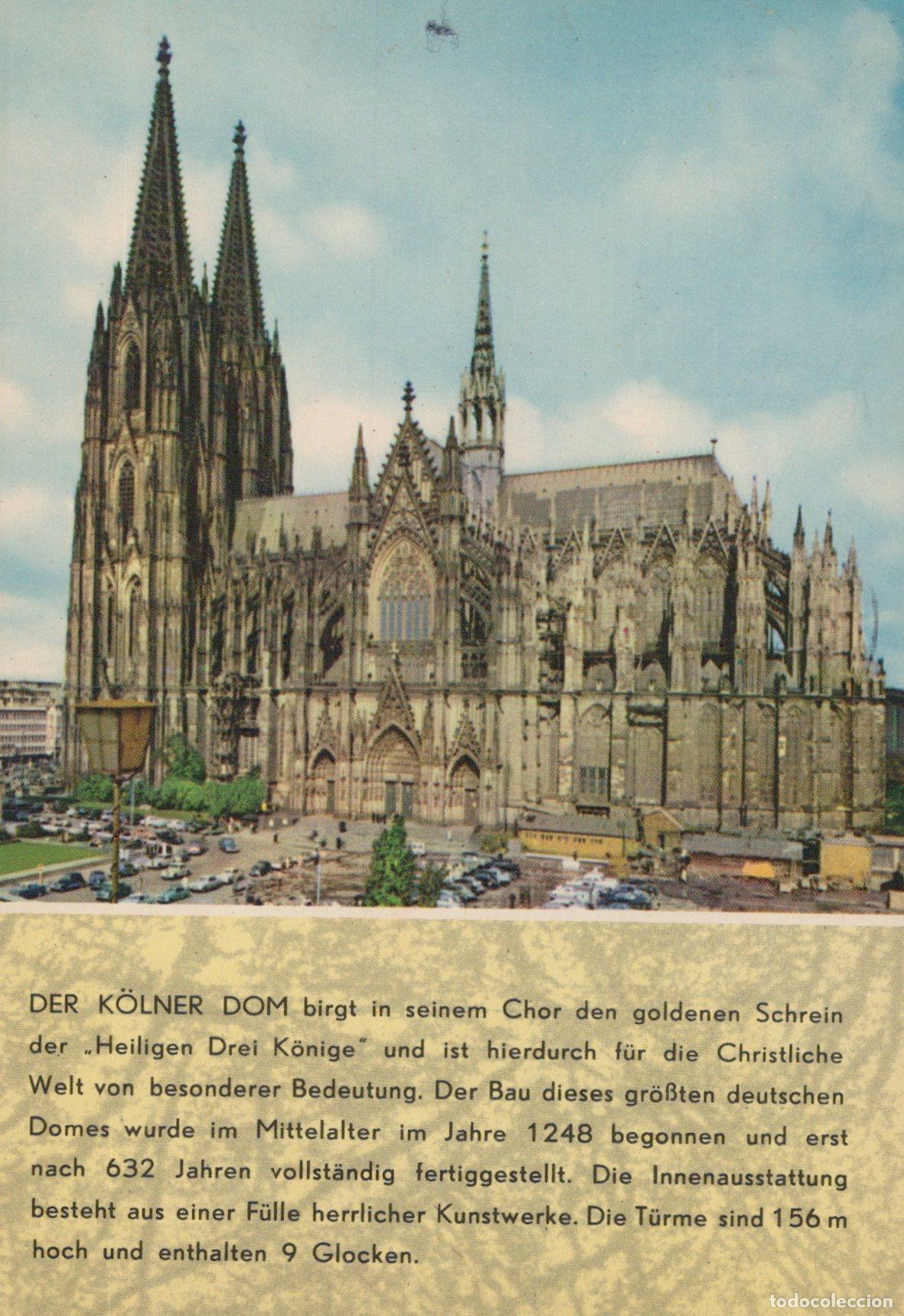 Postcards: Germany Cologne Cathedral Gothic Architecture Unesco World Heritage Site *YAT155