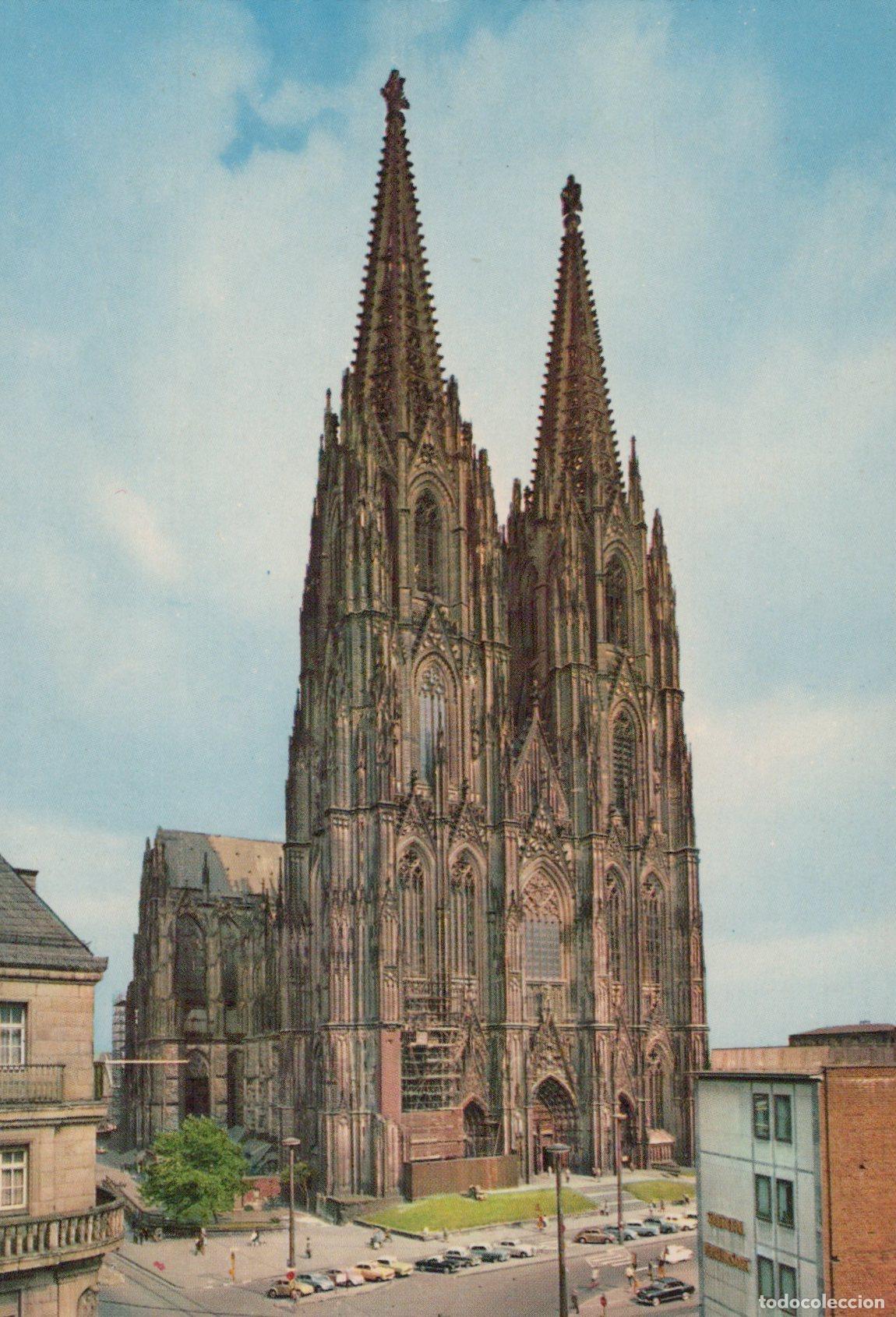 Postcards: Germany Cologne Cathedral Gothic Architecture Cityscape Vintage Unposted *YAT282