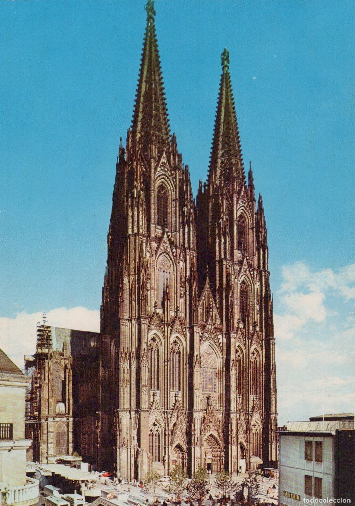 Postales: Germany Cologne Cathedral Gothic Architecture Dom am Rhein Unposted *YAT344