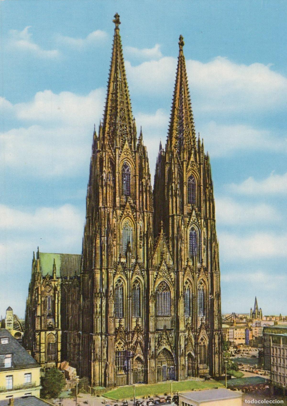 Postales: Germany Cologne Cathedral Dom am Rhein Gothic Architecture Unposted *YAT237