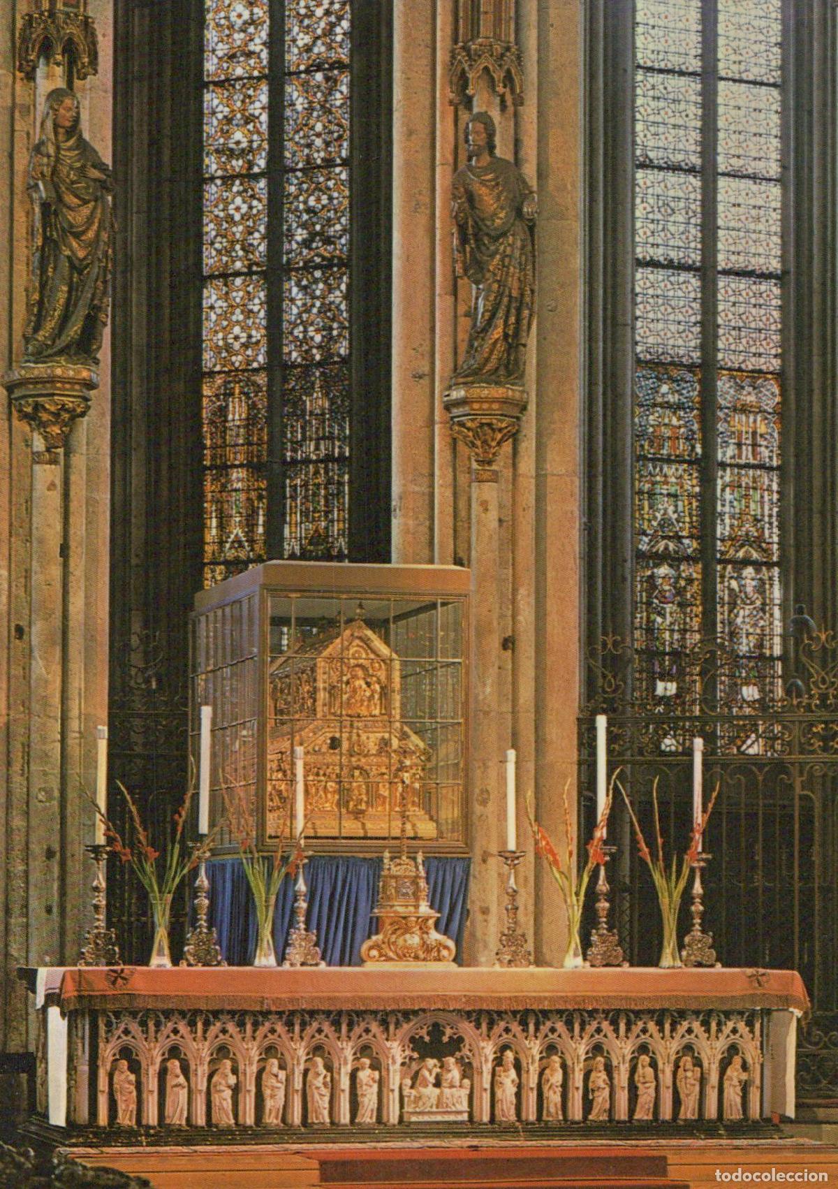 Postales: Germany Cologne Cathedral Interior High Altar With Shrine of Unposted *YAT363