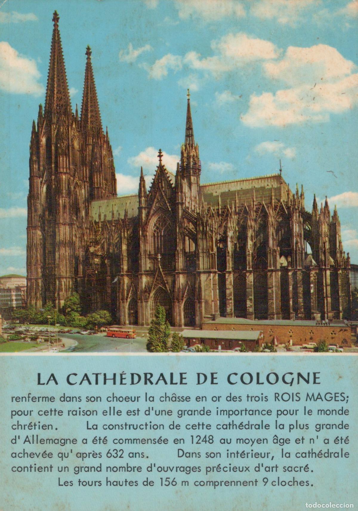Postales: Germany Cologne Cathedral Gothic Architecture Historic Landmark Unposted *YAT249