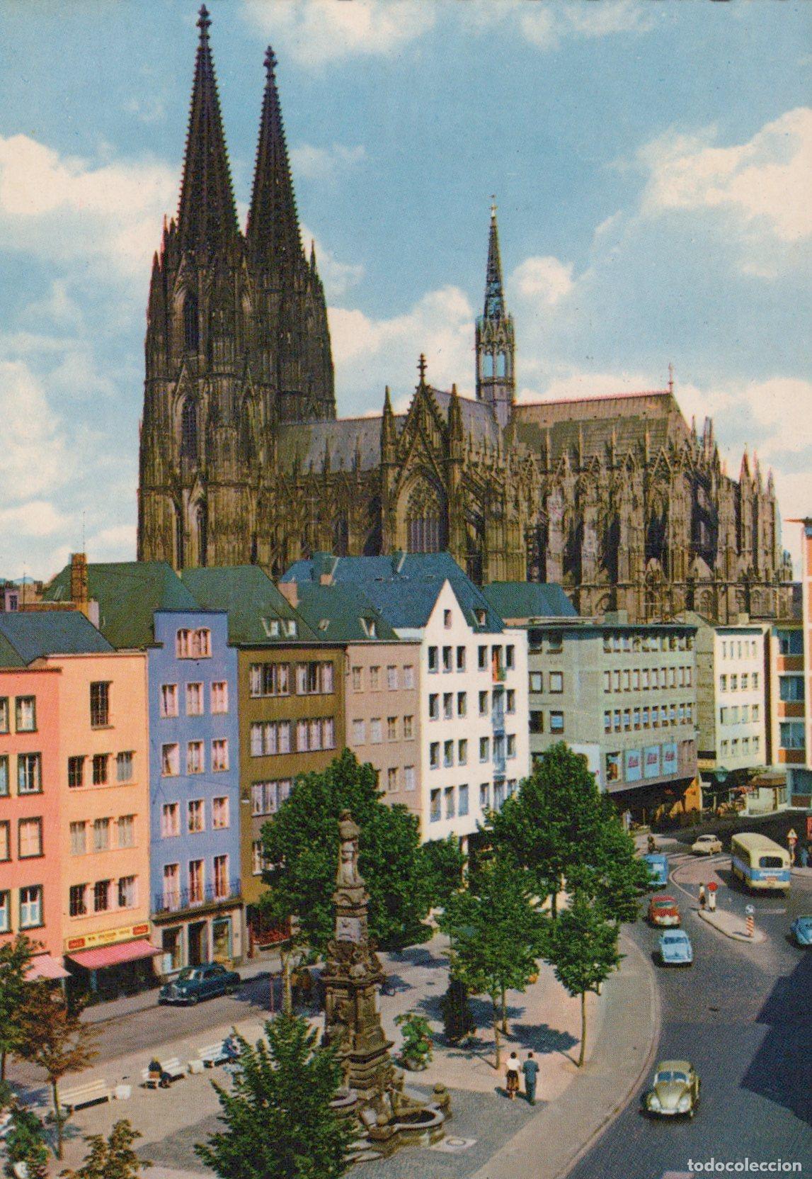 Postales: Germany Cologne Cathedral and Old Town Square *YAT264