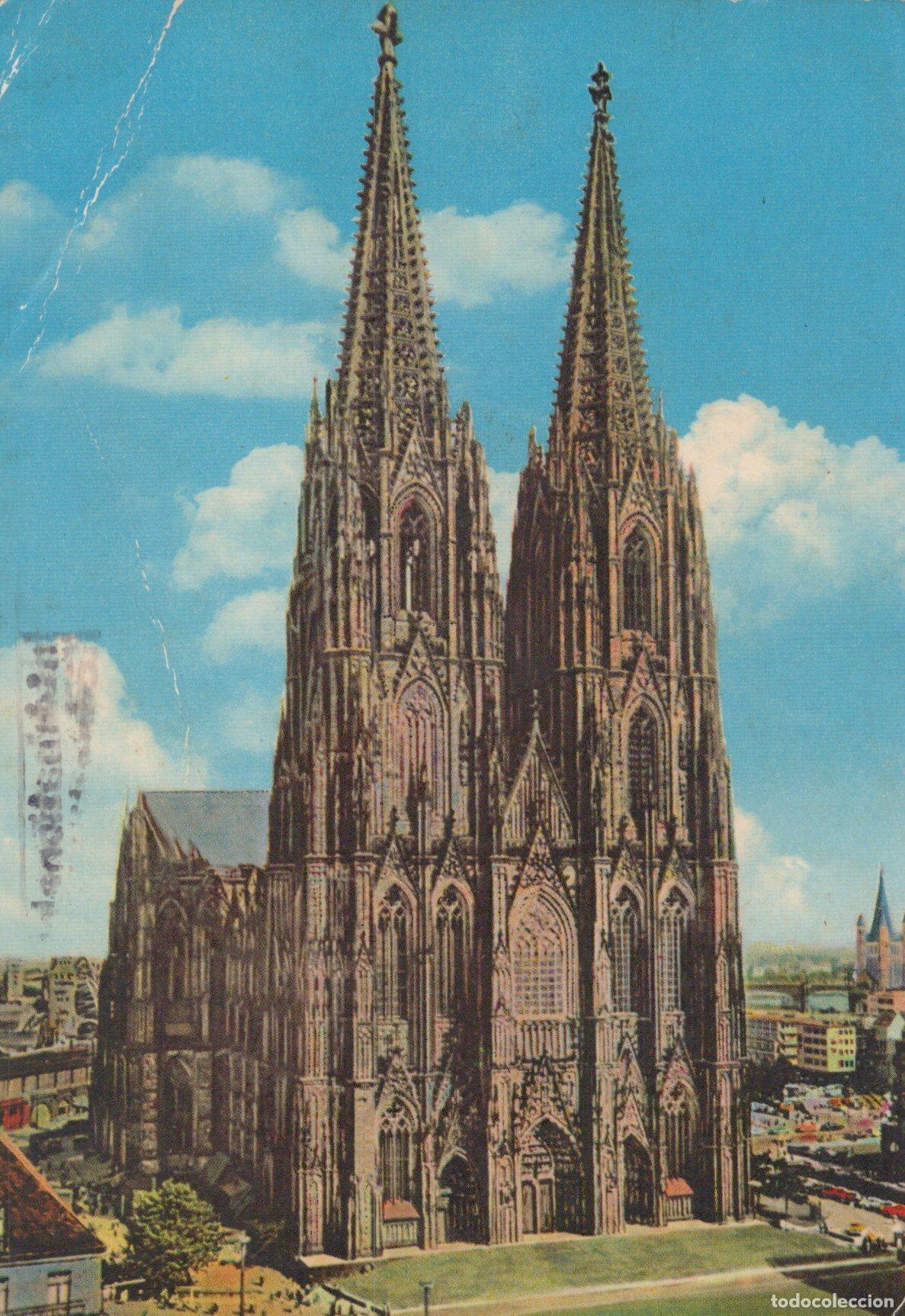 Postales: Germany Cologne Cathedral Gothic Architecture Landmark City View *YAT295