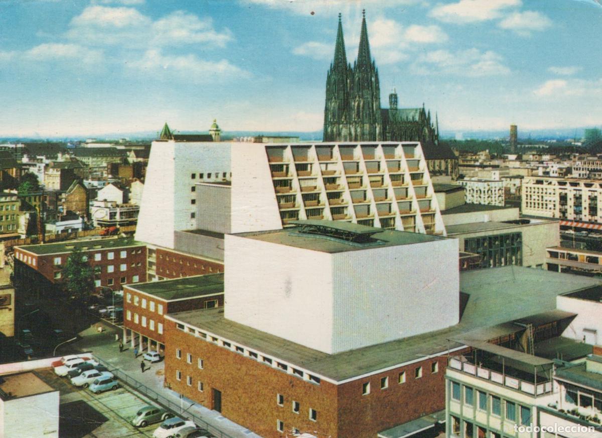 Postales: Germany Cologne Opera House and Schauspielhaus With Cathedral in *YAT546