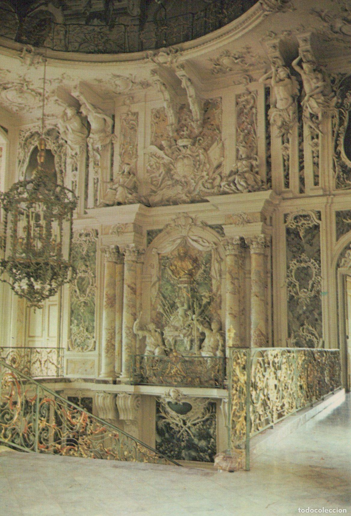 Postales: Germany Br&uuml;hl Augustusburg Palace Grand Staircase By Balthasar Neumann *YAT323