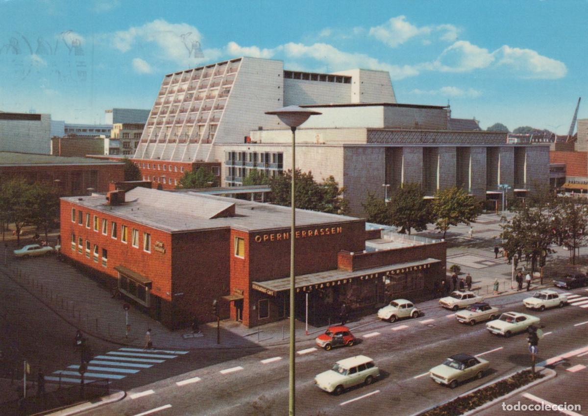 Postales: Germany Cologne Opernterrassen Restaurant and Opera House 1970s *YAT503