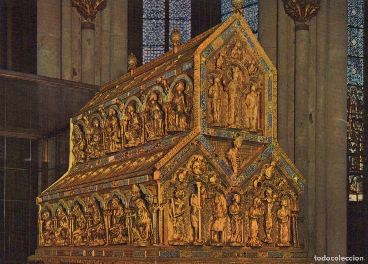 Postcards: Germany Cologne Cathedral Shrine of the Three Kings Interior Unposted *YAT646