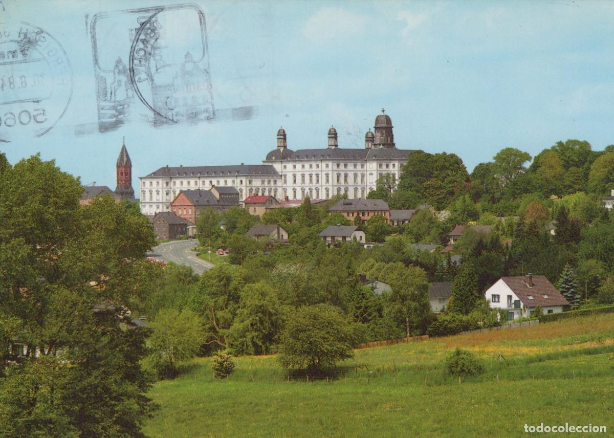 Postcards: Germany Bergisch Gladbach Bensberg Castle Panoramic View of the Baroque *YAT558