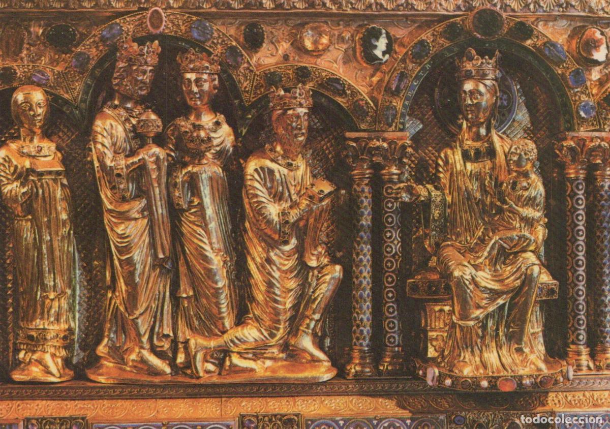 Postcards: Germany Cologne Cathedral Shrine of the Three Kings Gold Reliquary Art *YAT686