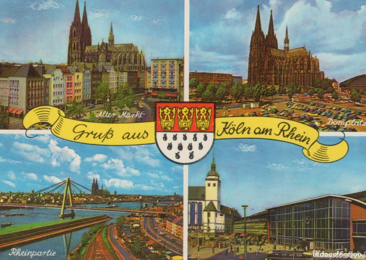 Postales: Germany Cologne Multi View With Cathedral Rhine and City Scenes *YAT721