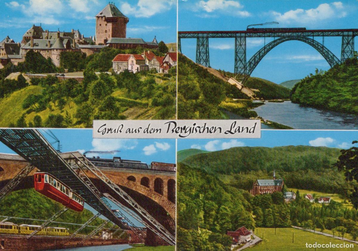 Postales: Germany Bergisches Land Schloss Burg M&uuml;ngstener Bridge Unposted *YAT731
