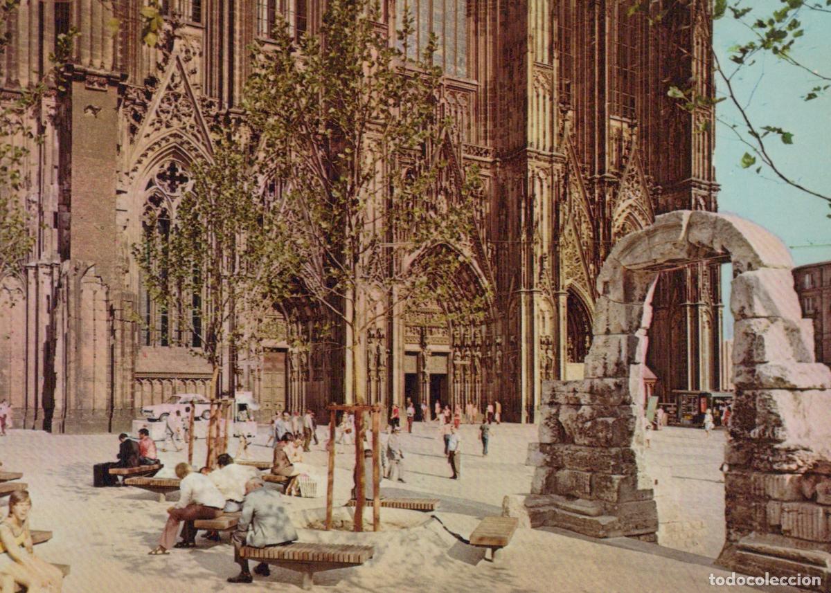 Postkarten: Germany Cologne Cathedral Main Portal With Roman Arch and Unposted *YAT811