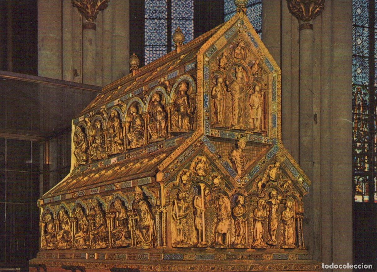 Cartoline: Germany Cologne Cathedral Shrine of the Three Kings Interior Unposted *YAT644