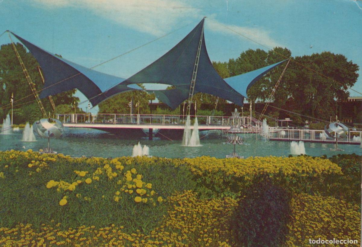 Postkarten: Germany Cologne Tanzbrunnen in Rheinpark Modern Architecture Fountains *YAT828
