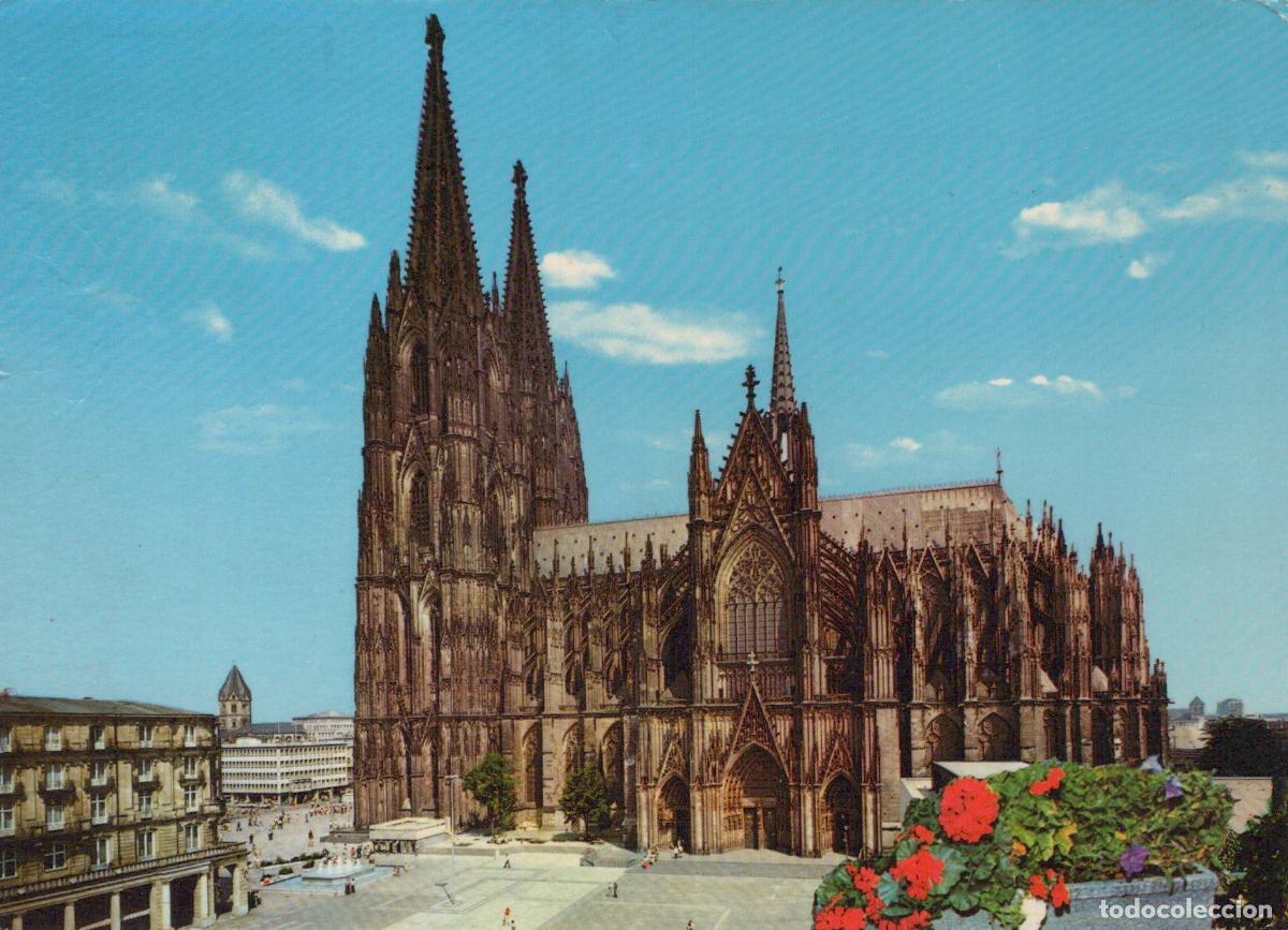 Postkarten: Germany Cologne Cathedral Southern Side Gothic Architecture Cityscape *YAT684