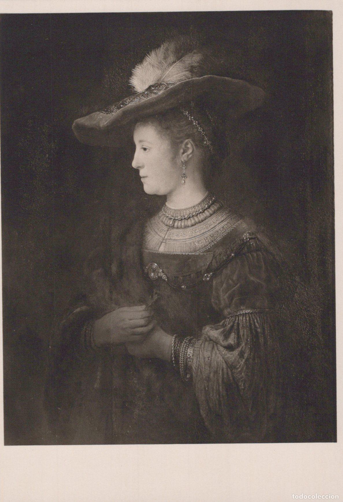 Postkarten: Germany Kassel Rembrandt S Saskia van Uylenburgh State Gallery Unposted *YAT951