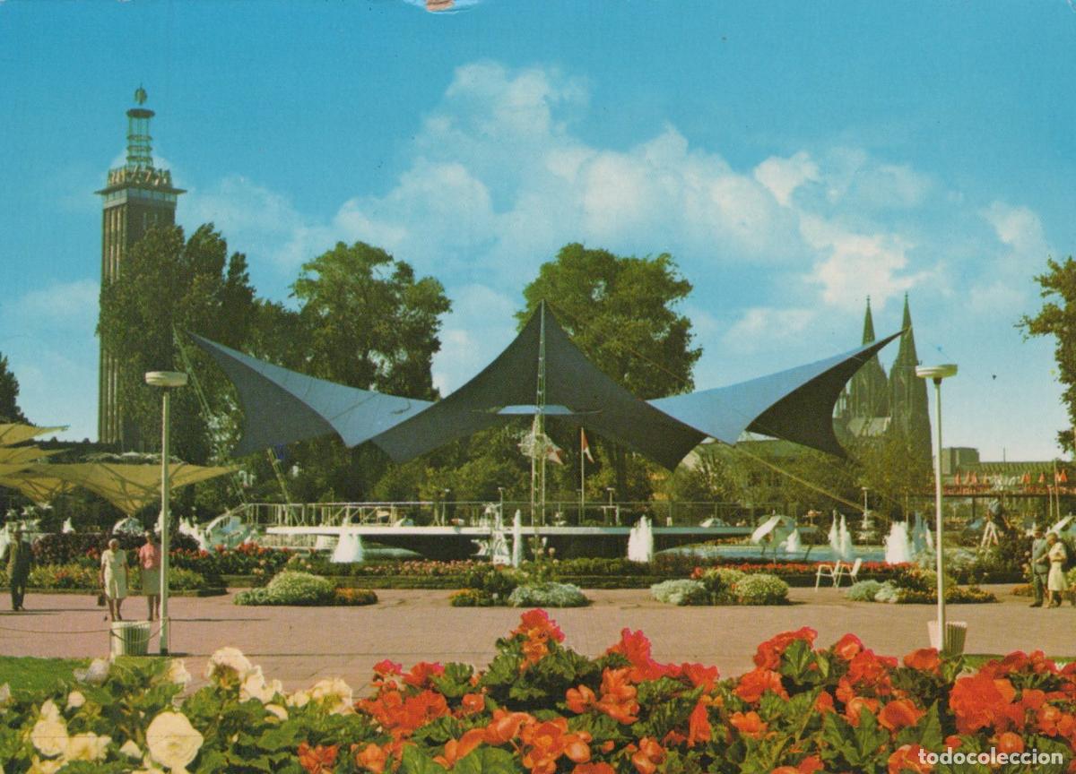 Postales: Germany Cologne Tanzbrunnen Park With Fountains and Modern Architecture *YAT893