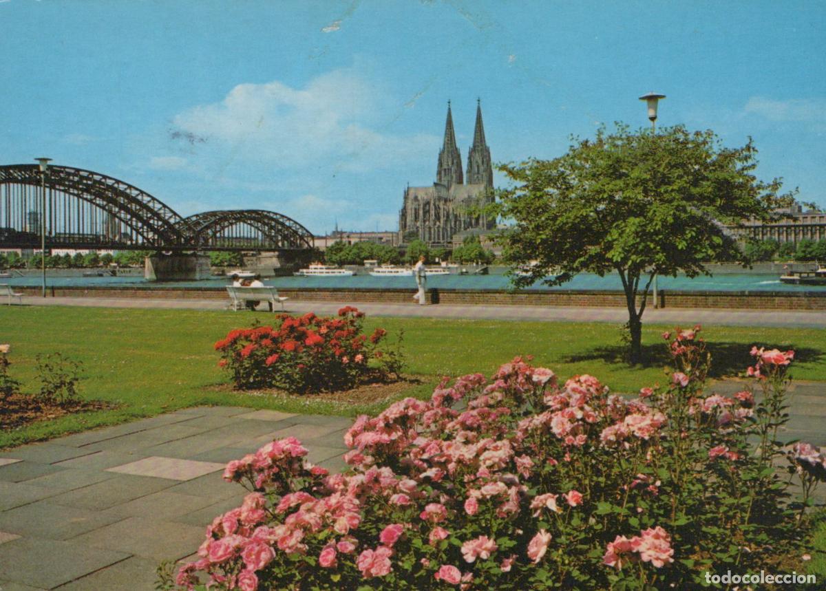 Postales: Germany Cologne Cathedral and Hohenzollern Bridge From Rheinpark *YAT754