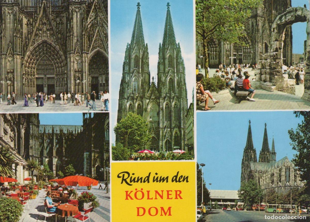 Cartoline: Germany Cologne Cathedral Multi View Architecture Cityscape *YAT759