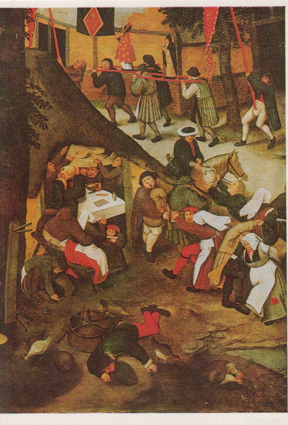 Postais: Belgium Brussels Pieter Bruegel D J Flemish Feast Kirmesse Unposted *YAU008