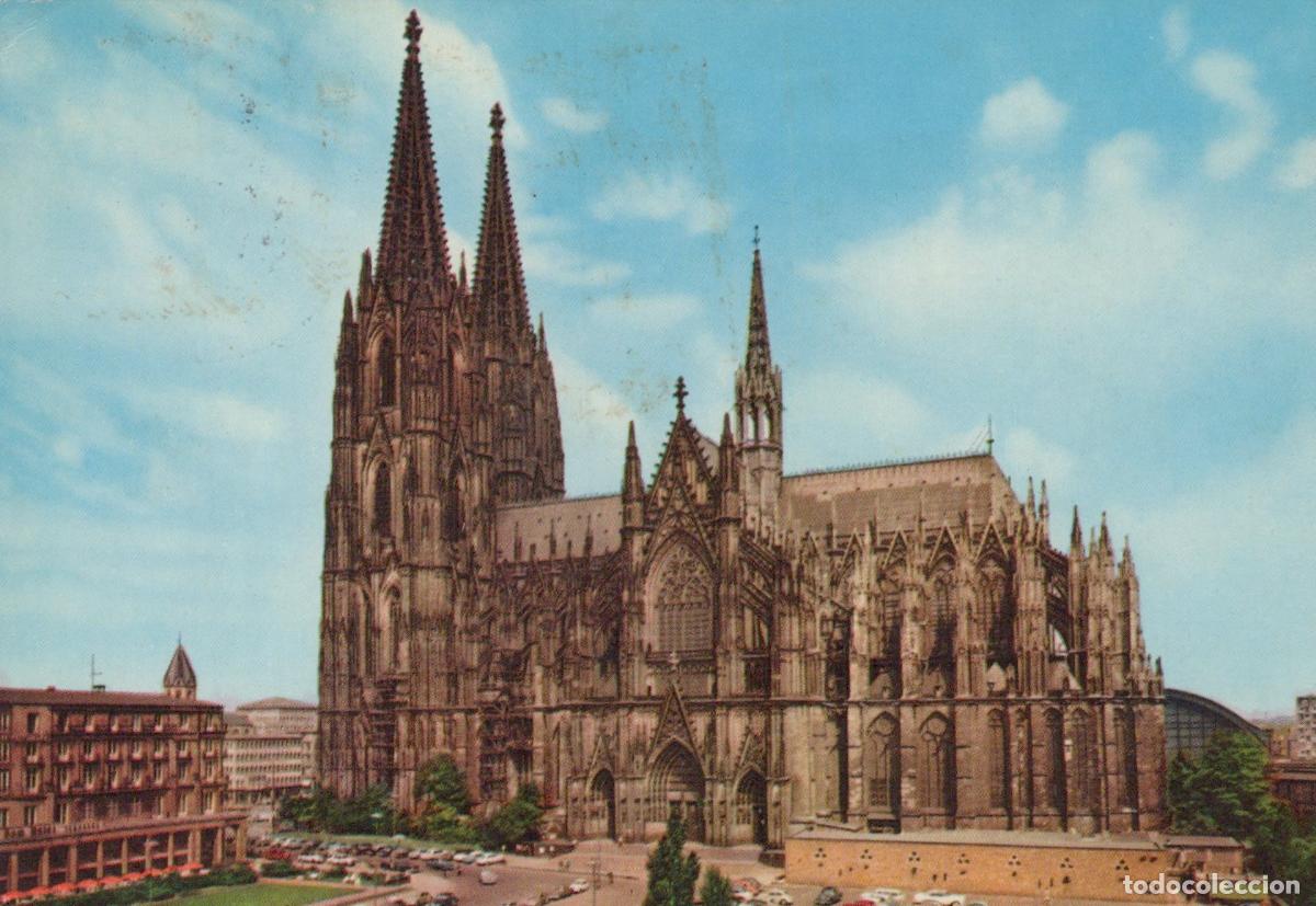 Postcards: Germany Cologne Cathedral Gothic Architecture Cityscape Vintage *YAT779