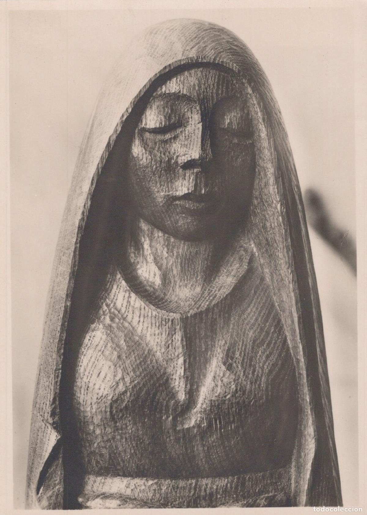 Postcards: Germany Berlin Wood Carving Sculpture Religious Art Real Photo Unposted *YAT933