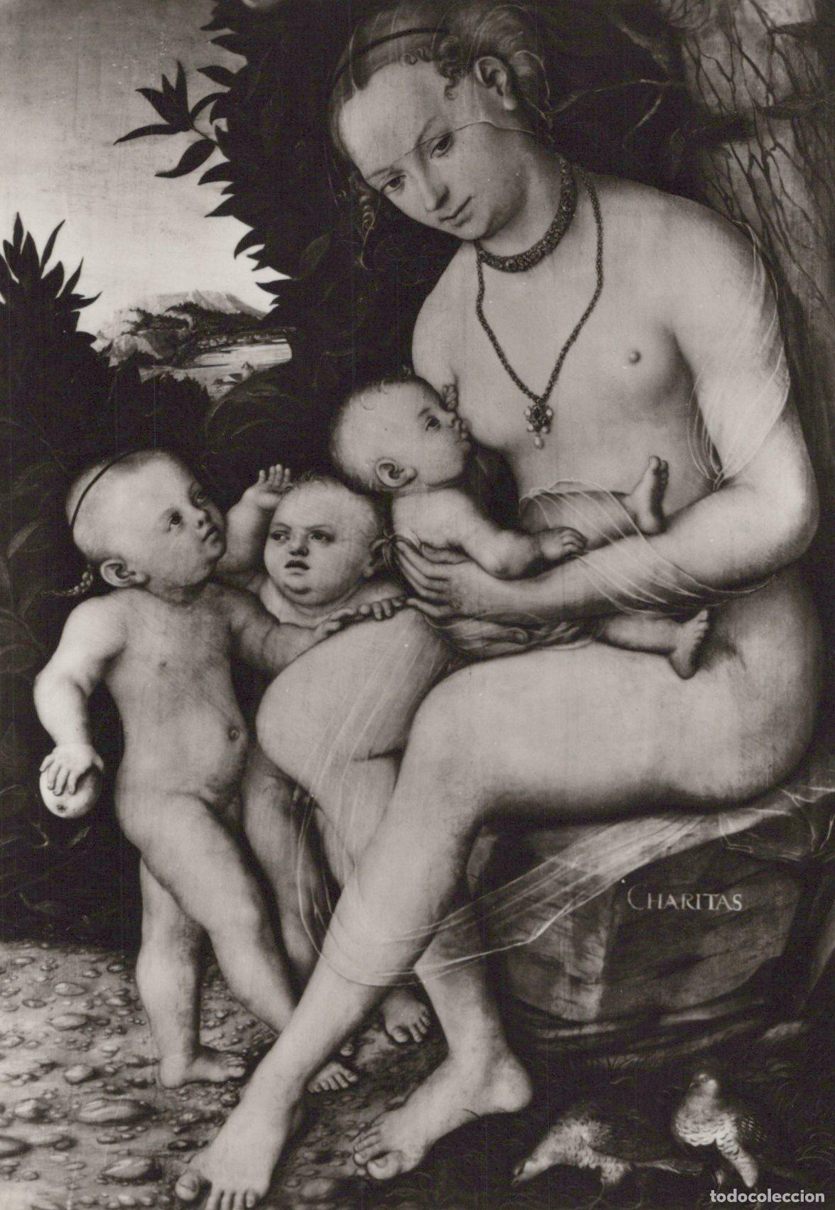 Postais: Germany Weimar Lucas Cranach the Elder Caritas Real Photo Unposted *YAT948