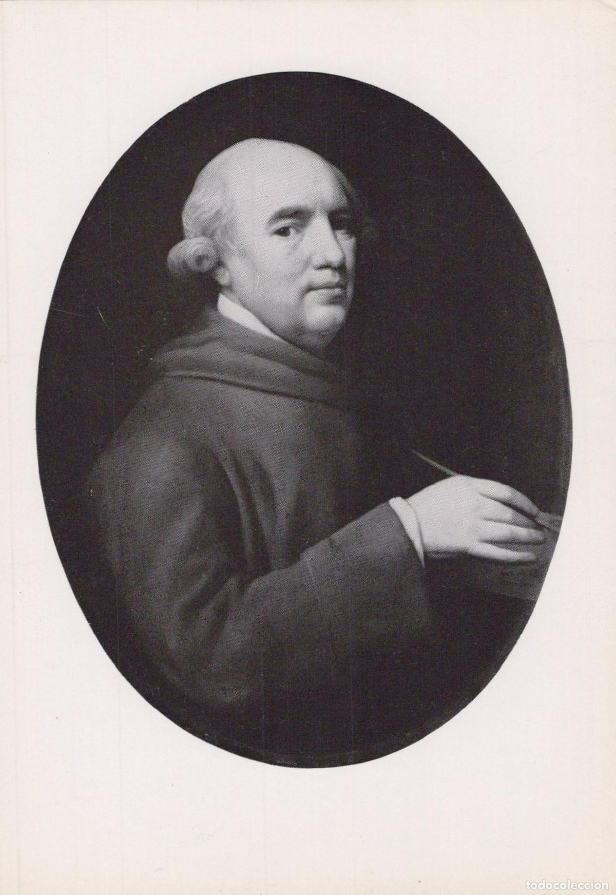 Postcards: United Kingdom London George Stubbs Self Portrait Enamel On Unposted *YAT963