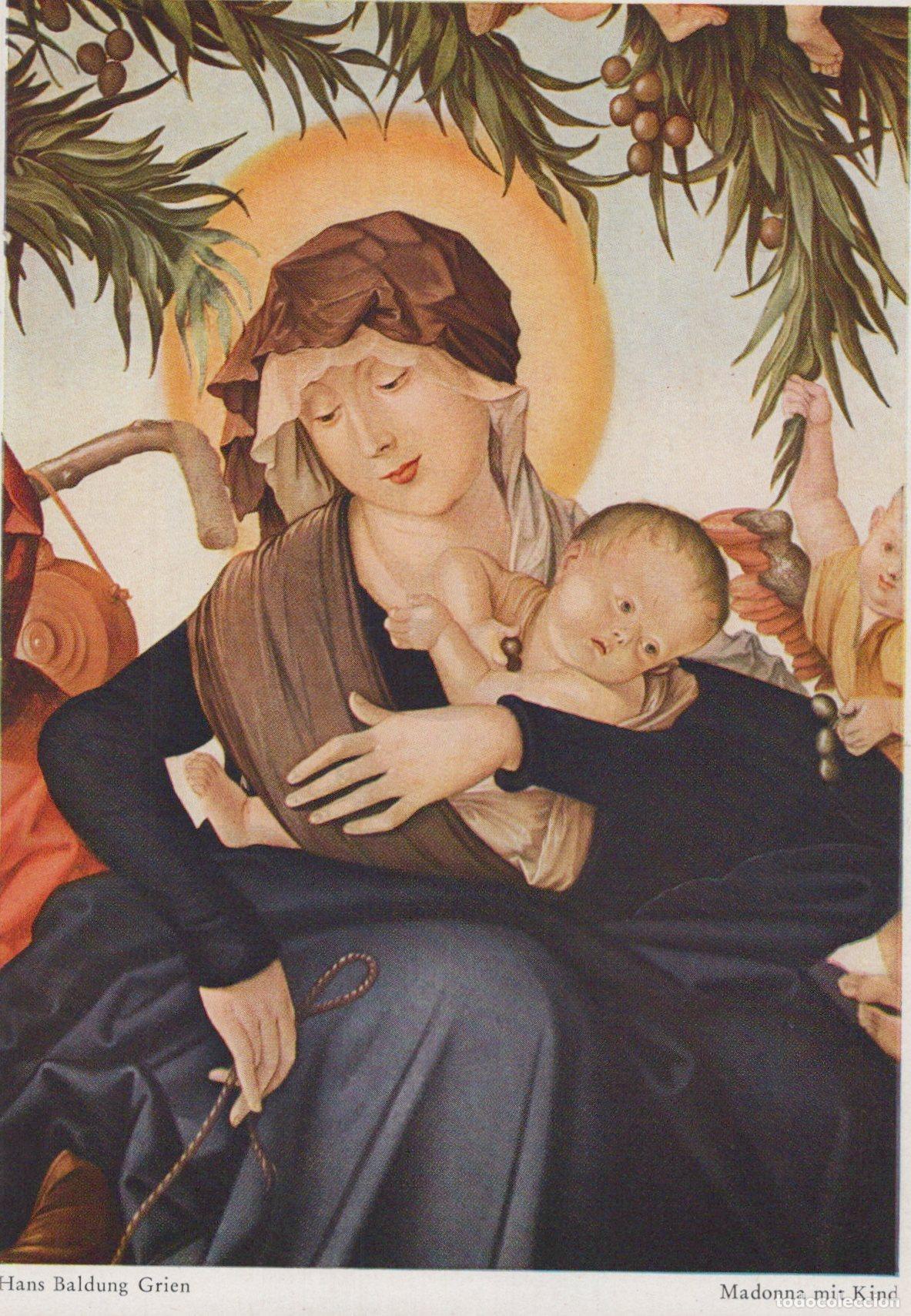 Postales: Germany Starnberg Hans Baldung Grien Madonna With Child Unposted *YAU069
