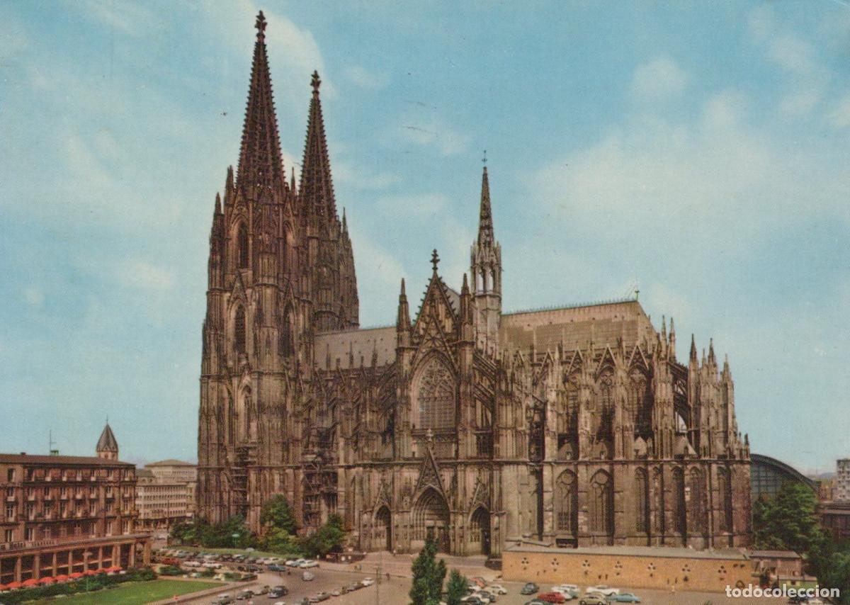 Cartes Postales: Germany Cologne Cathedral Gothic Architecture Cityscape Vintage *YAT834