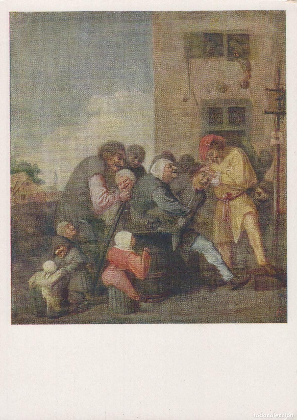Postais: Netherlands Adrian Brouwer the Operation Dutch Peasant Scene Unposted *YAT988