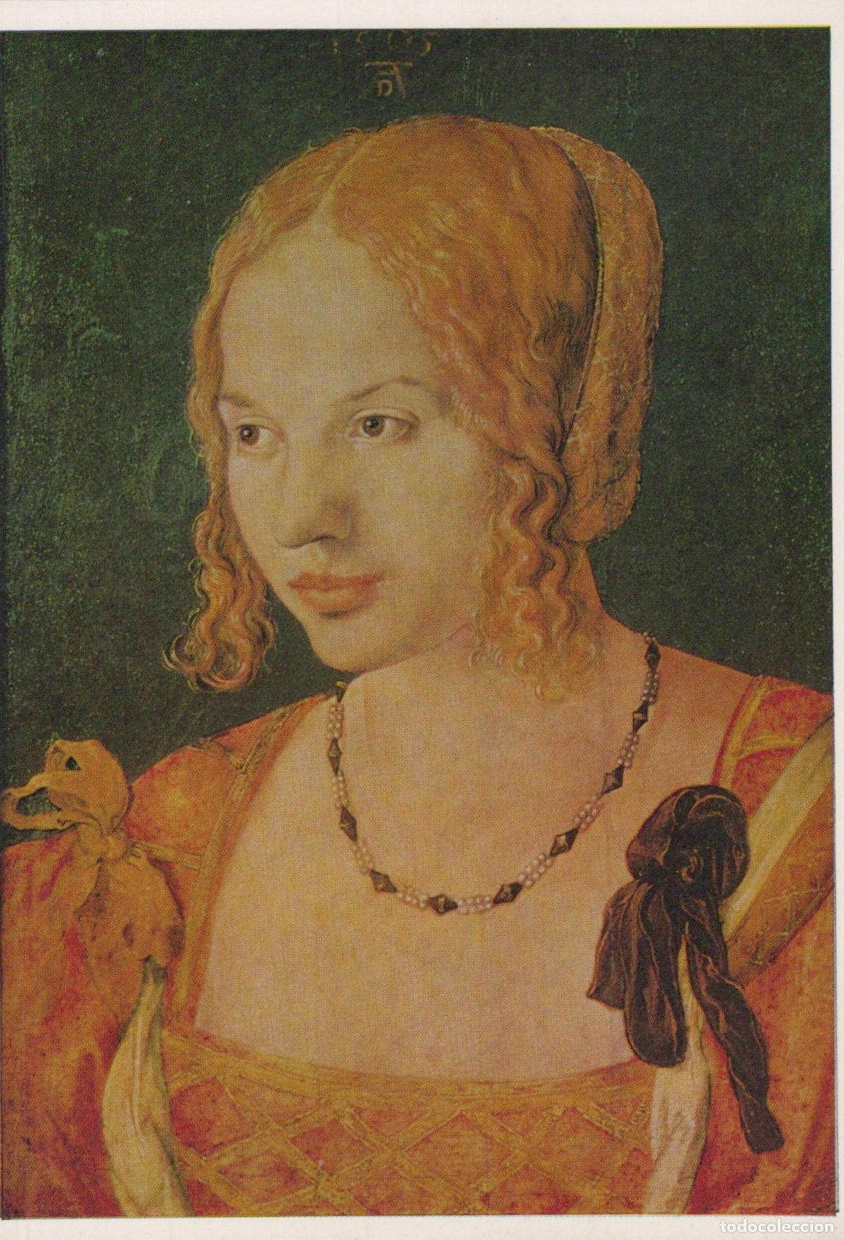 Postais: Austria Vienna Albrecht D&uuml;rer Portrait of A Venetian Woman Unposted *YAU079