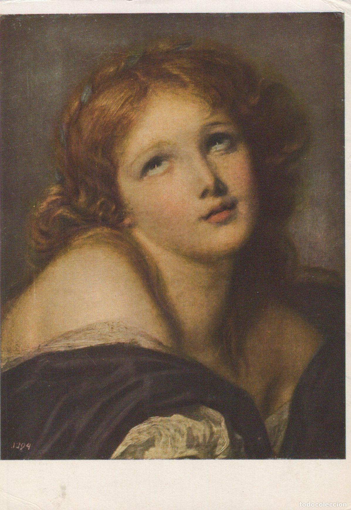 Cartoline: Germany Berlin Jean Baptiste Greuze Junge M&auml;dchen Painting Art Unposted *YAU094