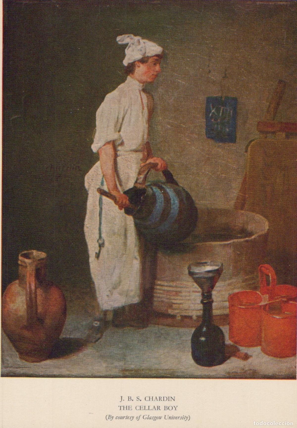 Postais: United Kingdom Glasgow J B S Chardin the Cellar Boy University Unposted *YAU003