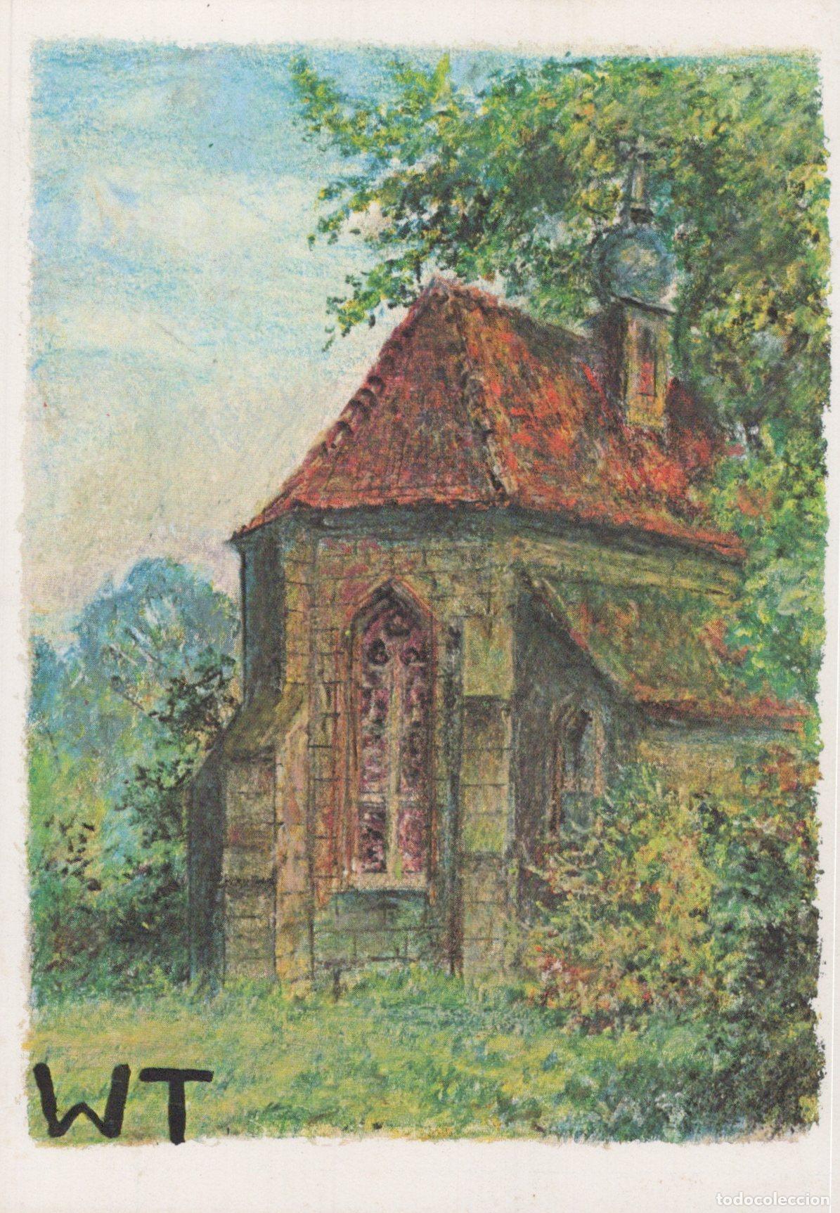 Cartes Postales: Germany Hannover Waldkapelle Chapel By Wolfgang Tridau Art Unposted *YAU099