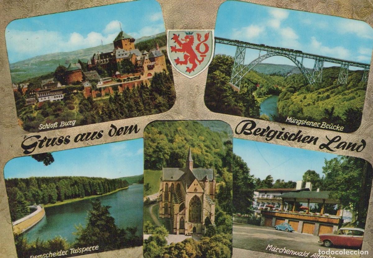 Postcards: Germany Altenberg Gruss aus Dem Bergischen Land Schloss Burg M&uuml;ngstener *YAT864