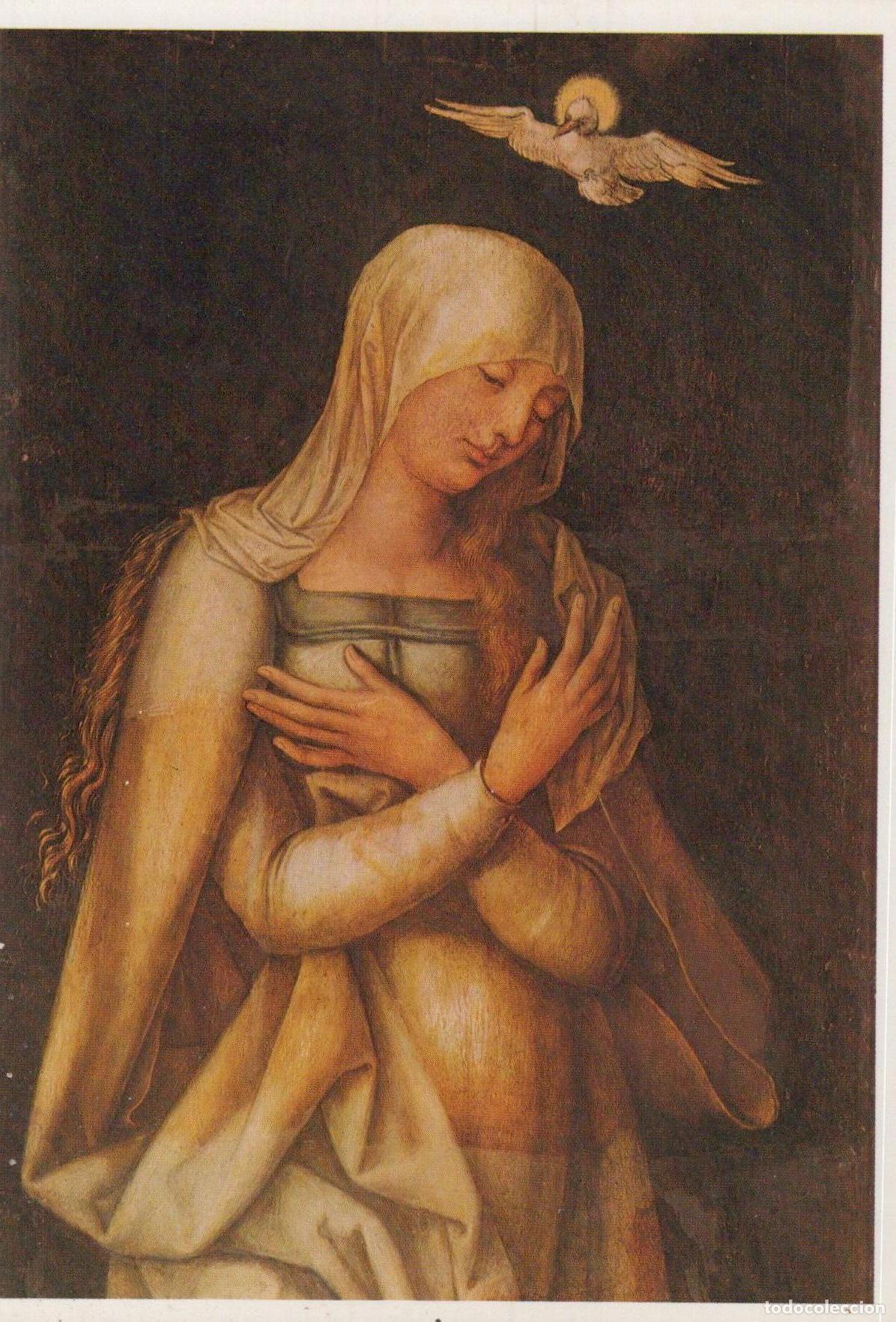 Postkarten: Germany Munich Albrecht D&uuml;rer Annunciation Detail Alte Unposted *YAU104
