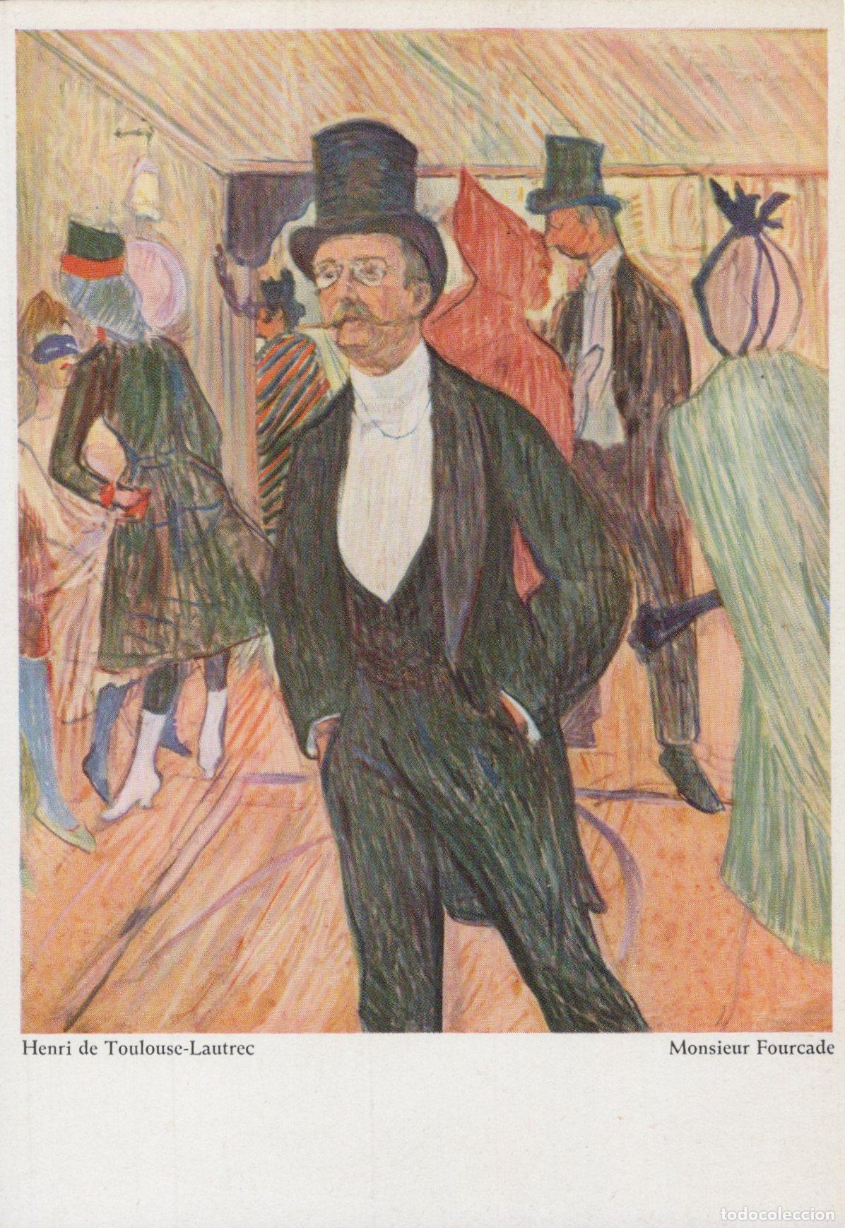 Cartoline: Germany Starnberg Henri de Toulouse Lautrec Monsieur Fourcade Unposted *YAU114