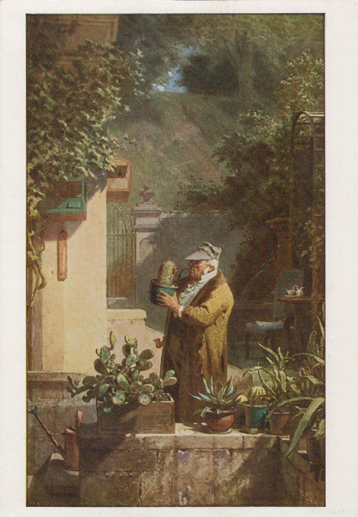 Postcards: Germany Starnberg Carl Spitzweg Enjoying Retirement Man With Unposted *YAU159