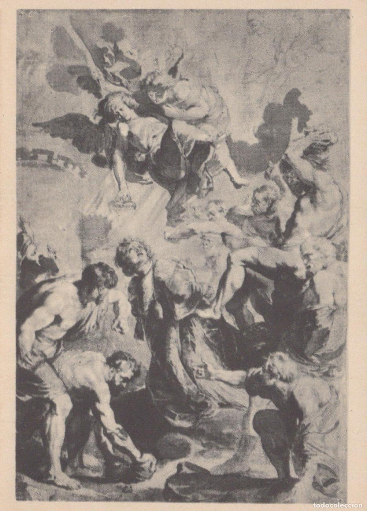 Postcards: Russia Leningrad Peter Paul Rubens St Stephen Stoned Italian Unposted *YAT964