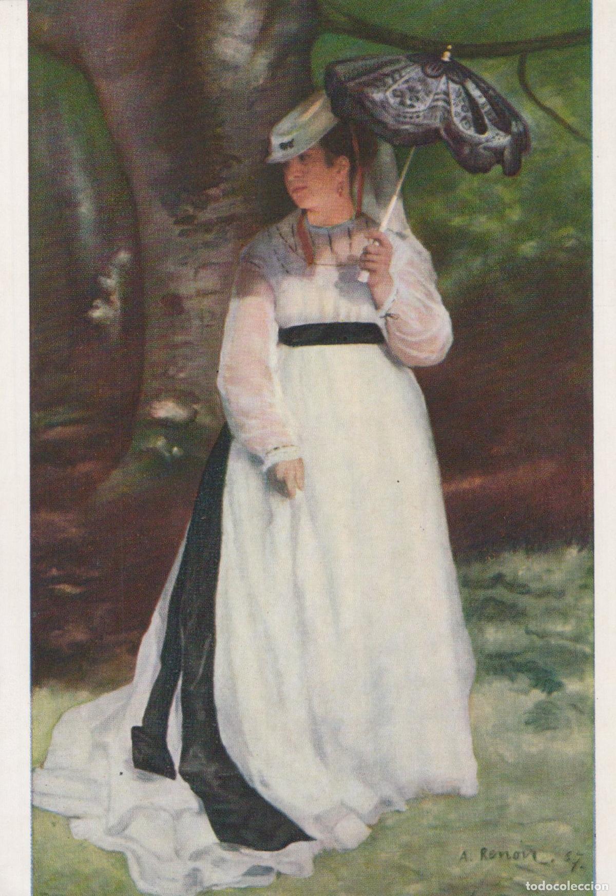 Cartoline: Germany Essen Auguste Renoir Lise With Parasol 1867 Museum Unposted *YAU116