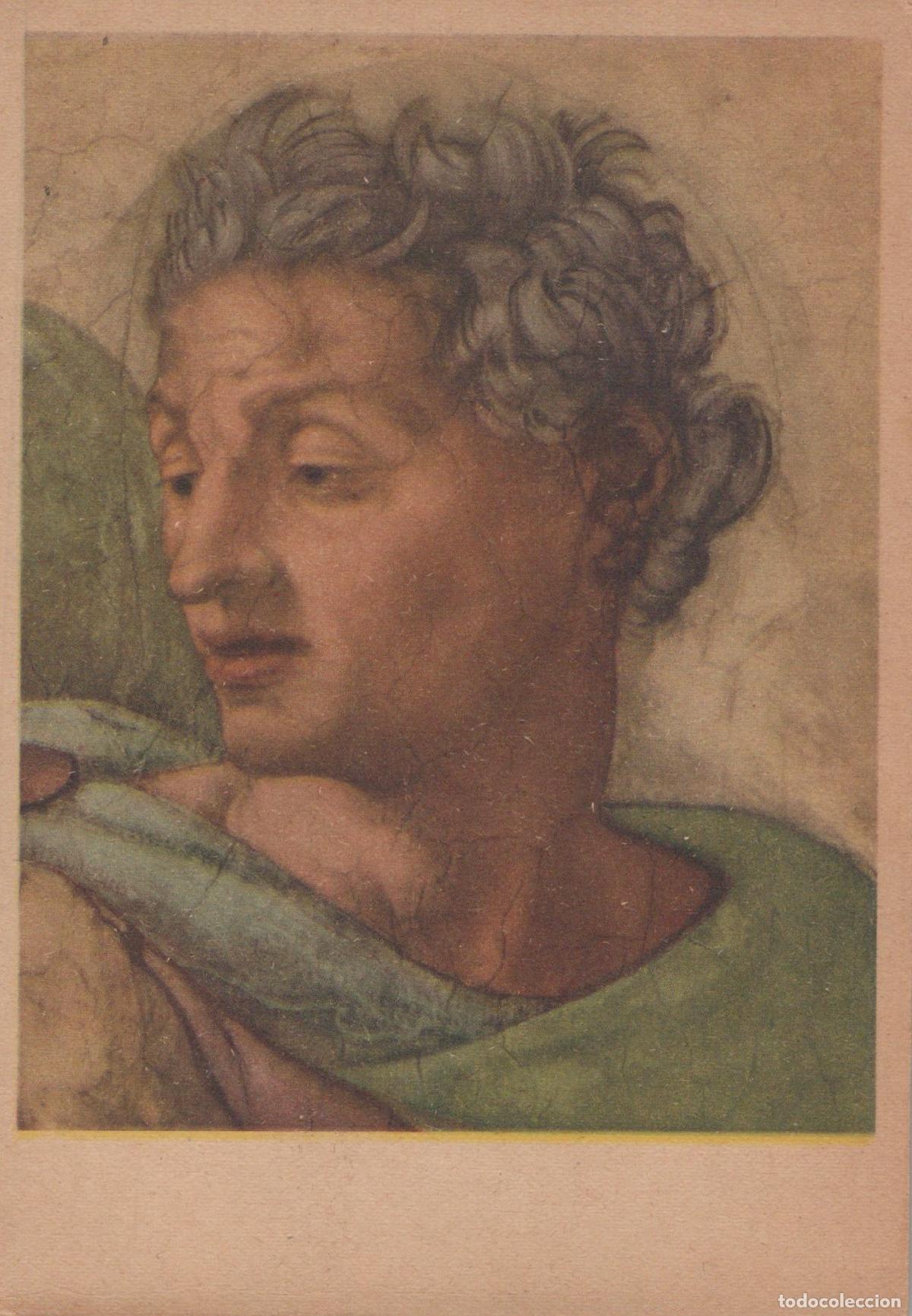 Cartoline: Vatican City Vatican City Michelangelo Head of Prophet Isaiah Unposted *YAU214