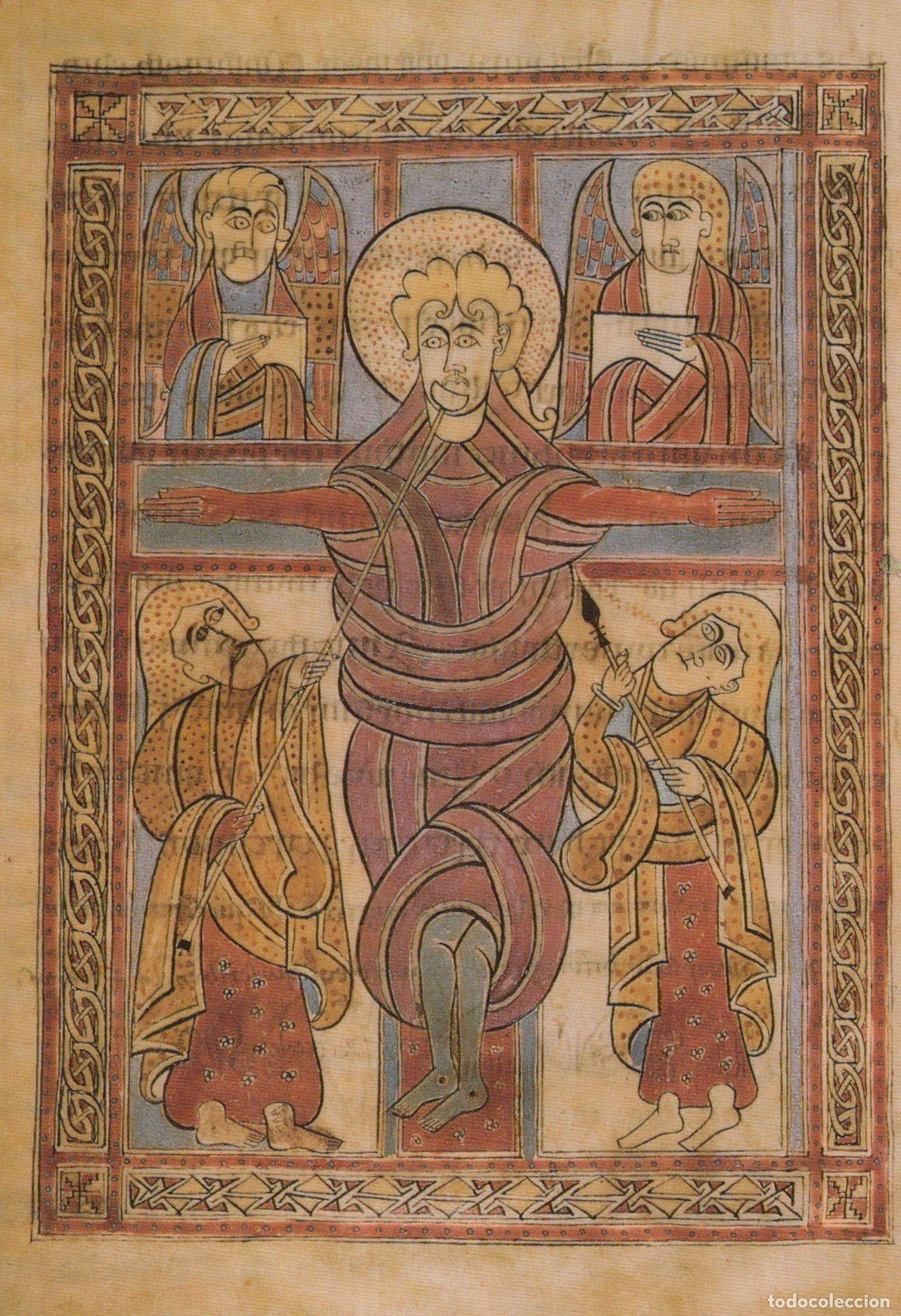Cartoline: Switzerland St Gallen Christ On the Cross From the Irish Unposted *YAU121