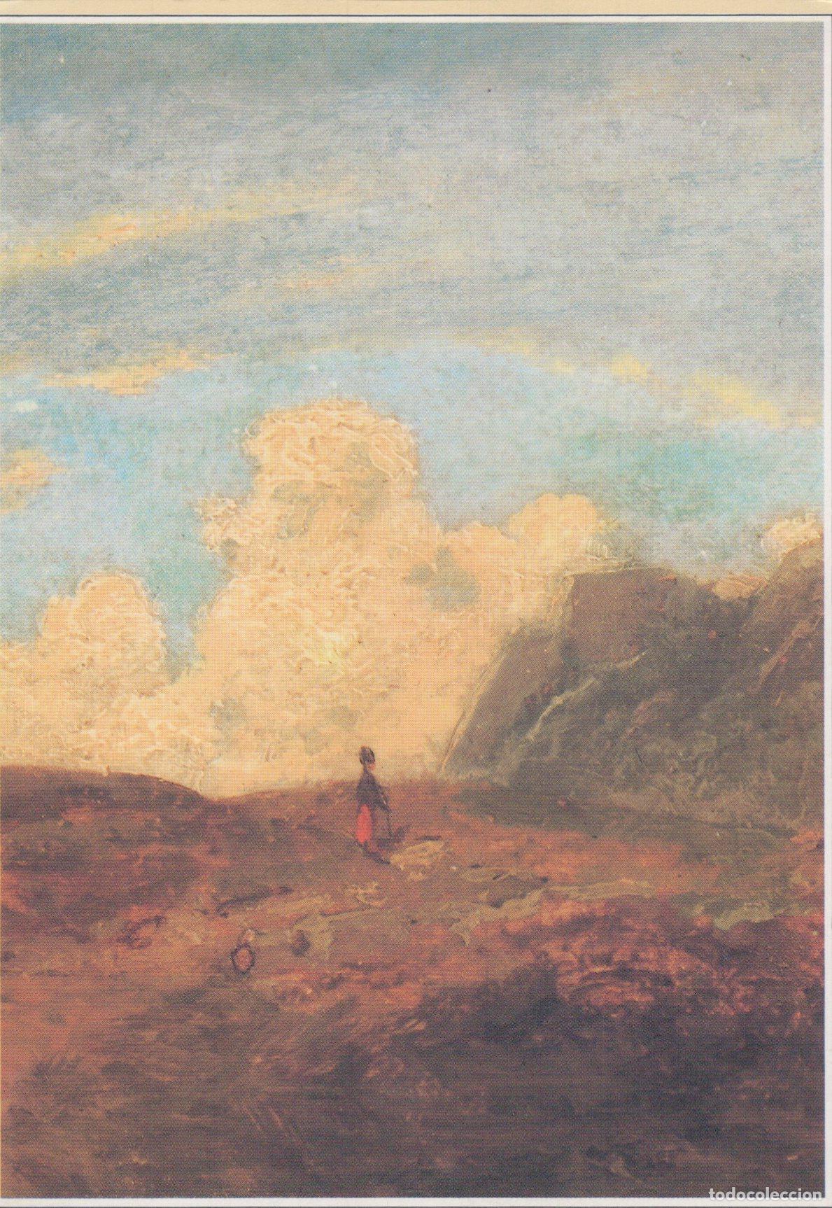 Cartoline: Germany Munich Carl Spitzweg High Mountain Landscape Painting Unposted *YAU126