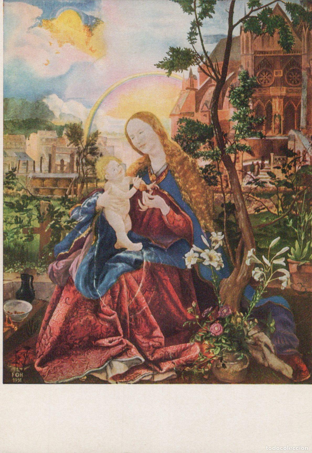 Cartoline: Germany Munich Madonna and Child By Matthias Gr&uuml;newald Unposted *YAU151