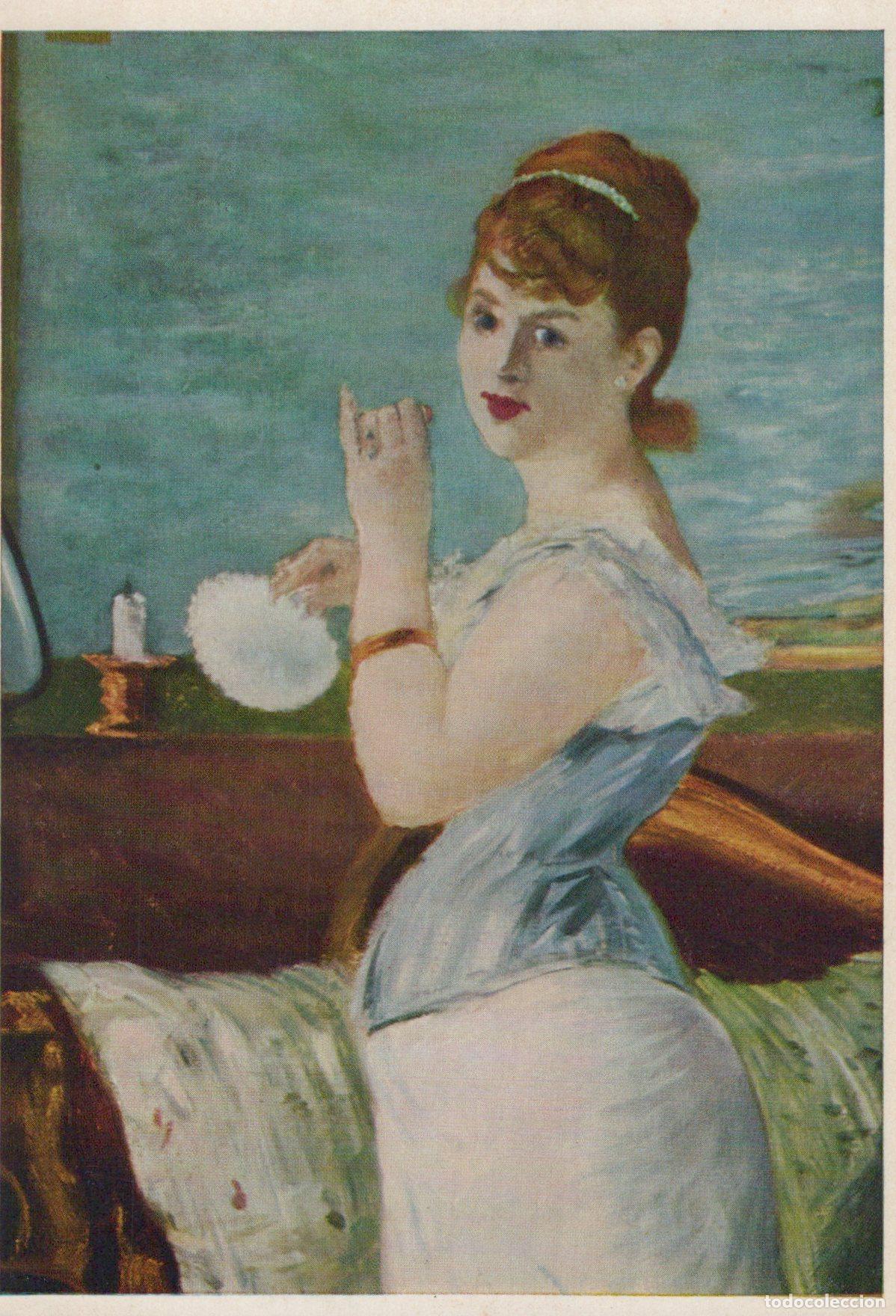 Postcards: Germany Feldafing Nana Detail By Edouard Manet A Woman in A Unposted *YAU259