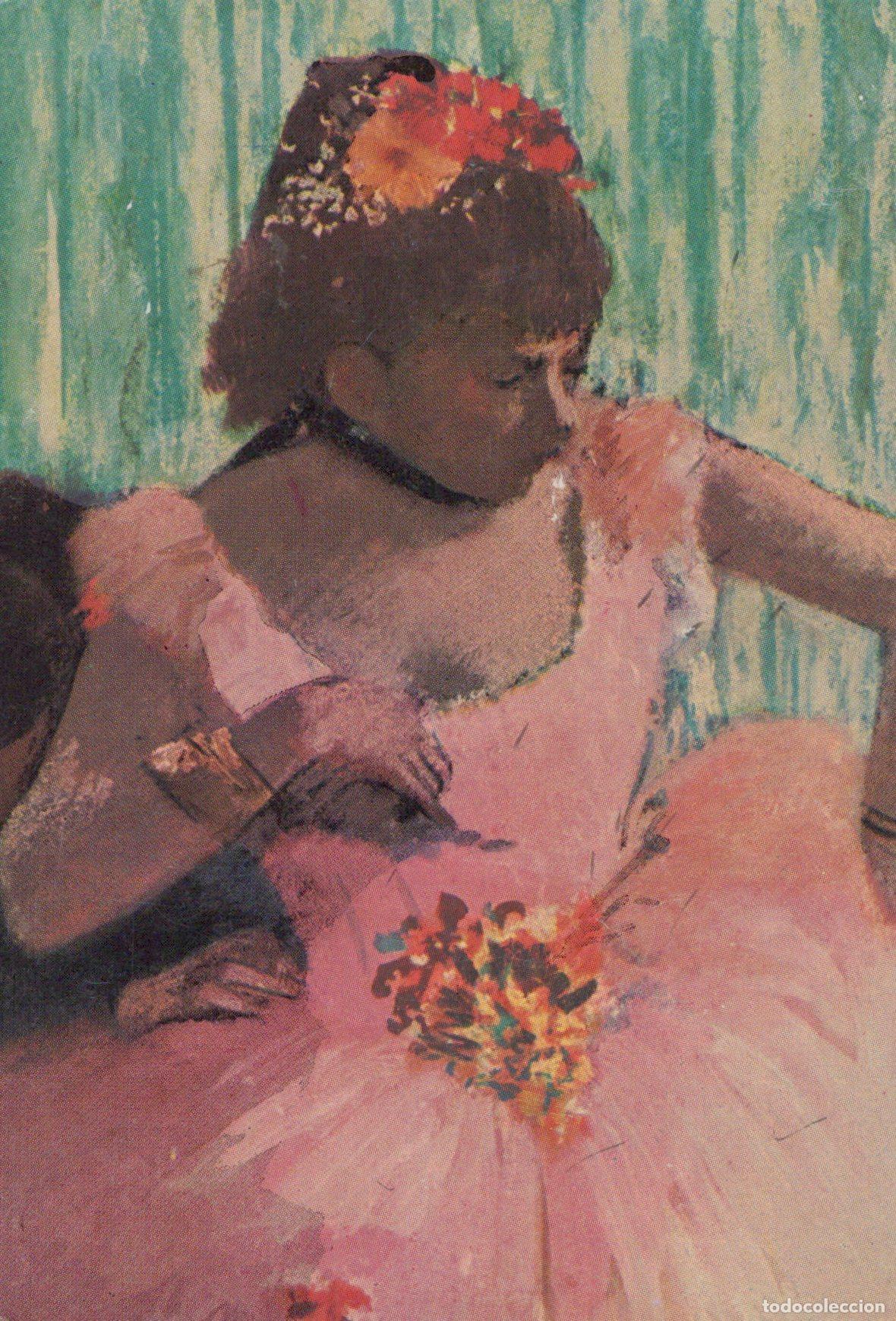 Postales: Germany Feldafing Edgar Degas Dancer in Dressing Room Detail Unposted *YAU161